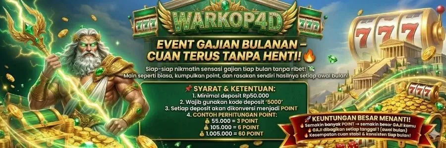EVENT GAJIAN BULANAN - CUAN TERUS TANPA HENTI!