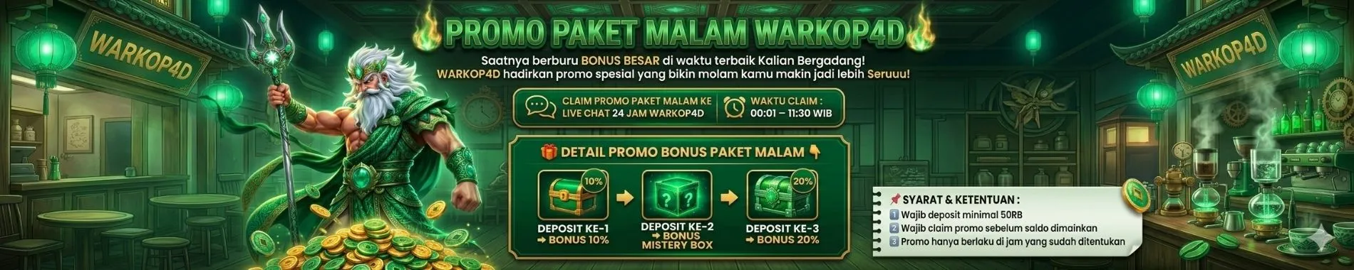 PROMO PAKET MALAM WARKOP4D